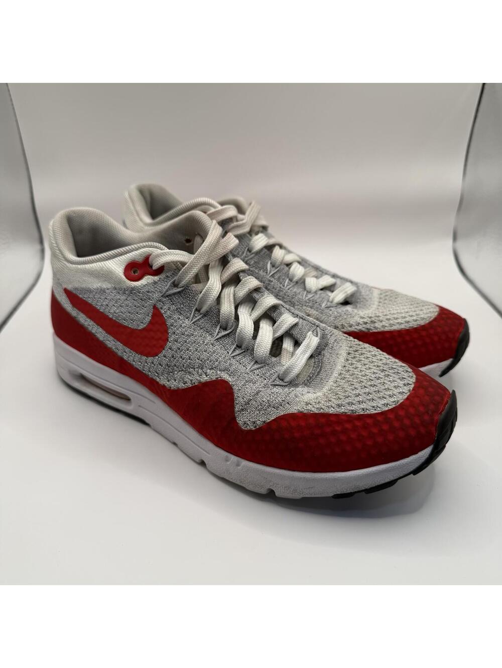 Nike Shoes 7 University Red Flyknit Air Max 1 843387-101